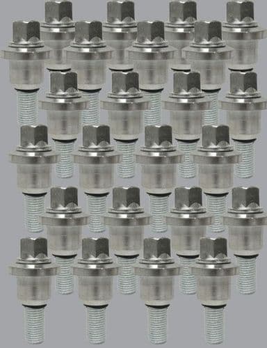 24 x Land Rover Wheels to VW  Conversion bolts