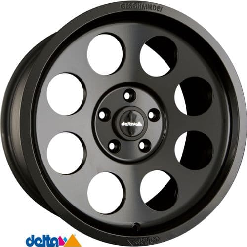 Delta4X4  Legacy Forged 18X9 Black Anodized&Clearcoated to fit VW T5 T6  and  Crafter 2019+