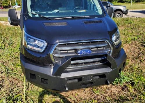 Ford Transit  2020 onward Front Bumper  with light bar