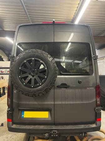 Gecko Van  VW Crafter  2019 onwards spare wheel carrier