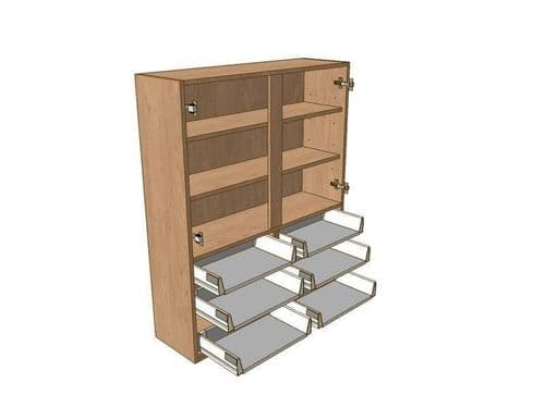 1000mm Dresser Unit 6 Drawer To Suit 720mm Wall Units