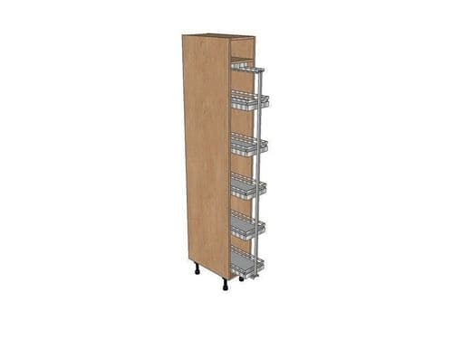 300mm Pull Out Larder Unit With Arena Pull Out 2150mm High