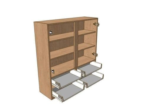 800mm Dresser Unit 4 Drawer To Suit 575mm Wall Units