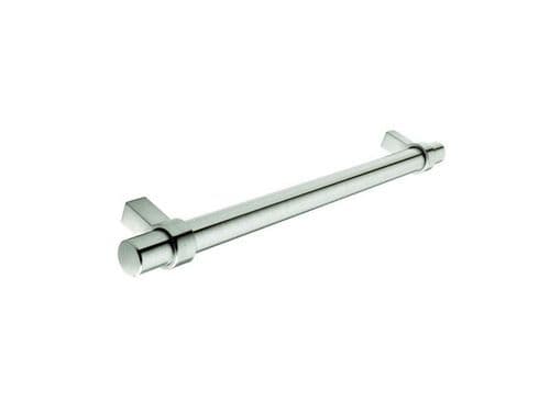 Bar handle, 128mm, stainless steel effect  - H6