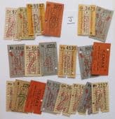 20 bus tickets London Transport & Country Early Morning Single Bell Punch J