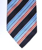 Corporate tie Cheltenham and Gloucester Building Society striped