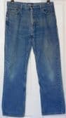 Mens blue jeans W 34 L 32 Denim Co zip fly classic casual wear
