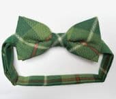 Tartan bow tie Galloway Hunting Ancient pre-tied wool plaid Scottish wear NEW H
