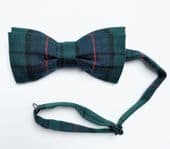 Tartan bow tie MEDIUM ready tied wool plaid Scottish wear NEW VA