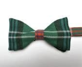 Tartan bow tie ready tied wool plaid Scottish wear NEW K