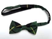 Tartan bow tie ready tied wool plaid Scottish wear NEW O