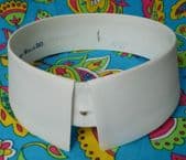 Vintage shirt collar size 15.5 early 20th century stiff starched detachable