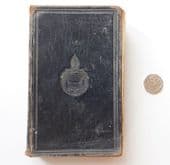 Antique Victorian Prayer Book 1898 West End School Witney Oxford leather bound