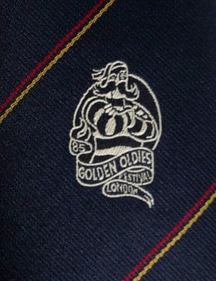 ANZ Golden Oldies Festival tie London 1985 Rugby
