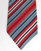 Ben Sherman striped silk tie IMPERFECT