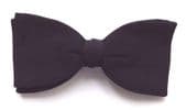 Black Tenax bow tie clip on vintage 1960s plain black formal funeral wear