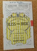 Bless the Bride Theatre programme 1948 Charles B Cochran musical vintage 1940s
