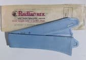Blue Radiac Rex vintage shirt collar size 15 UNUSED detachable semi stiff
