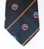 Bottle of Guinness Supporters Club tie Tootal Macclesfield UNUSED VINTAGE black