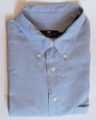 Button down shirt L size M&S Blue Harbour Chest pocket Pure cotton ZD
