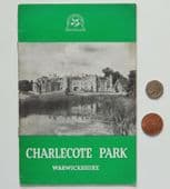 Charlecote Park guide book vintage 1950s Warwickshire English stately home Lucy