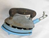 Clarks Fairy Prince vintage gas iron and trivet Watford & St Albans Gas Co 1930s