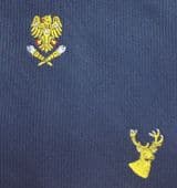 Club ties, corporate, company, heraldic and regimental ties