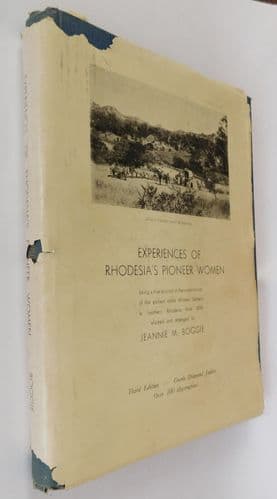 Experiences of Rhodesia's Pioneer Women book by Jeannie M Boggie 1954 Africa 3rd