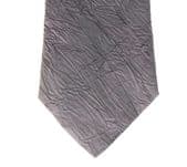 Folkespeare grey tie crumpled-silk effect