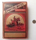 Fores's Sporting Notes and Sketches horse racing hunting shooting 1886 book v 2