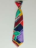 Girls Flash Harriet tie vintage 1980s UNUSED bright made in England