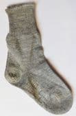 Grey socks vintage 1950s Viyella childrens wear UNUSED 5.5" for boys or girls