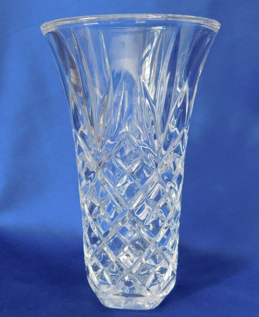 Decorative Net Glass Vase Blue & Green