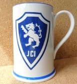 JCI Staffordshire mug Junior Chambers of Commerce North Staffs pint tankard