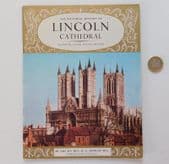 Lincoln Cathedral Lincoln Minster 1968 guide book D C Dunlop Pride of Britain
