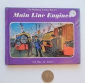 Main Line Engines by Rev W Awdry Railway Series 21 1980s childrens train book