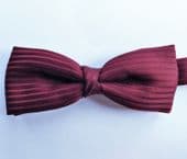 Maroon bow tie to fit neck sizes from 11 to 18 inches mens party evening dress