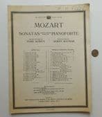Mozart Sonata in D for Pianoforte ABRSM vintage piano sheet music book Bowen