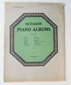 Octagon Piano Albums vol 7 Augener vintage music book Esipoff Mullen Bohm Wachs