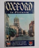 Oxford in Pictures vintage guide book visitors map Maxwell Fraser 4th ed c 1950s