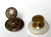 Pair of vintage collar studs for tunic shirts kq