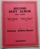 Piano Duets music book Second Duet Album Kirkby-Mason