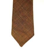 Postwar Scottish tie Acrilan and silk blend woven in Scotland vintage 1950s