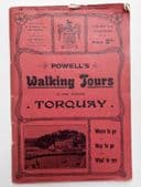 Powell's Walking Tours in and around Torquay vintage Edwardian guide book c 1910