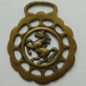 Rearing horse Vintage horse brass Traditional ornament Farm Animal theme