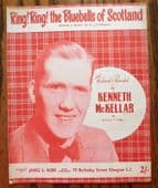 Ring Ring the Bluebells of Scotland vintage 1950s sheet music Scottish love song