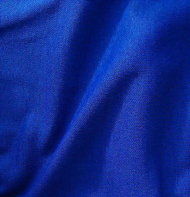 Royal blue fabric Vintage dress material by the METRE Tubular knit Sailor pirate