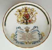 Royal commemorative china 1969 investiture of Prince Charles as Prince of Wales