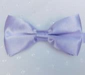 Satin bow tie lilac lavender light purple ready tied mens evening dress wear DC