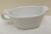 Schonwald white cream jug or sauce boat German porcelain replacement china 9384